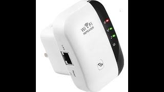 Wireless WIFI Repeater Kablosuz Sinyal Güçlendirici kurulumu [upl. by Atilek]