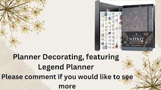 Planner Decorating featuring Legend Planner Would you like to know more about this [upl. by Kareem]