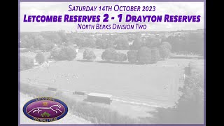 Letcombe FC Res 21 Drayton FC Res  North Berks Div 2  Match Highlights [upl. by Arhaz]