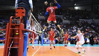 Earvin Ngapeth  The Most Creative Volleyball Player in History  Magic Skills [upl. by Lois]