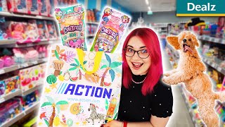 ZAKUPY w ACTION i DEALZ 🛍 KUPUJE PUDEŁKA NIESPODZIANKI [upl. by Hairahcaz]