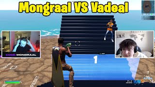 Mongraal VS Vadeal 1v1 Buildfights [upl. by Aerdnu]