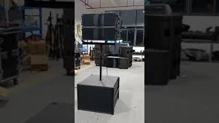 Sanway dual 8 inch top speaker with Adjustable support rod testing part 2 [upl. by Bobbi394]