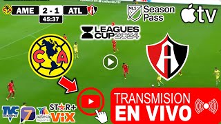 América vs Atlas en vivo donde ver a que hora juega América vs Atlas Leagues Cup Eliminatoria 32 [upl. by Otrebireh564]