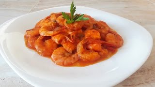 😙CAMARONES EN SALSA DE CHIPOTLEESTILO VERACRUZ💖 [upl. by Latreshia]