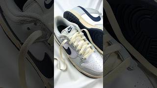 🌪️Shoes of the week Nike Dunk Low “Photon Dust  ObsidianWhite” jordan nikedunk sneakers [upl. by Silden]