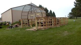 Setting The Hoops  Pallet Shed 3 [upl. by Oberg]