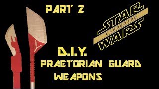 How To Make Praetorian Guard Weapons Part 2 [upl. by Spector]