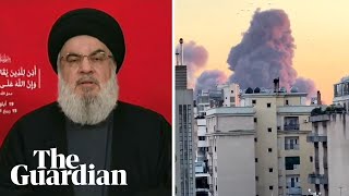 Hezbollah leader Hassan Nasrallah killed in Israeli airstrike [upl. by Marybelle778]