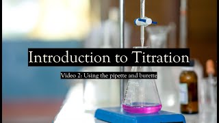 How to use a Pipette and a Burette [upl. by Yrol]