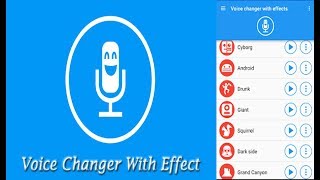 Voice Changer with Effect  Android App Review  MrReCrop [upl. by Auqinimod]