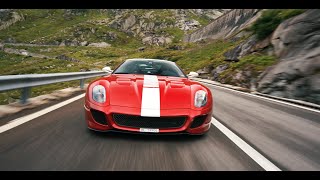 FERRARI 599 GTO ON THE GRIMSEL PASS [upl. by Lowenstein]