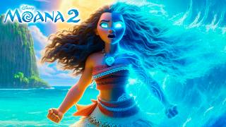 MOANA CRESCEU TRAILER OFICIAL DE MOANA 2 DA DISNEY 🌊🌺🌴 [upl. by Beckett]