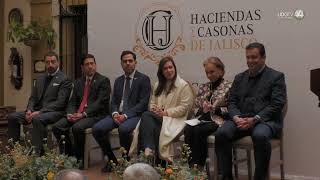 Asociación de Haciendas y Casonas de Jalisco tiene nuevo presidente Sergio Montaño Delgado [upl. by Hctud]