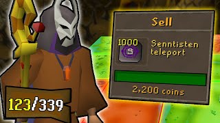 I Found Runescapes Most Underused Money Making Pyramid Trader Steve 21 [upl. by Kendrah]