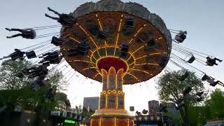 Chair Swing Ride Tivoli Copenhagen [upl. by Ffoeg362]