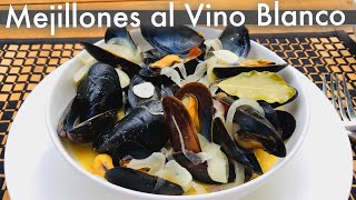 Mejillones al Vino blanco receta simple y deliciosa  Isela González [upl. by Inahpets]