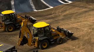 JCB Dancing Diggers At Monster Jam World Finals [upl. by Josefina305]