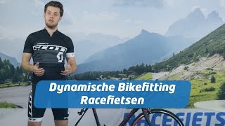 Bikefitting  Racefiets [upl. by Stavros753]