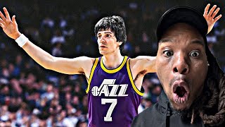 How good was pistol pete maravich IN REALITY  REACTION [upl. by Girvin]