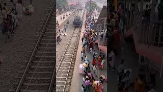 Railway station barh platform shortvideo train duet railway reels video viralvideo trending [upl. by Cleave408]