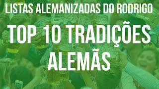 10 Melhores tradições alemãs  VEDA 25  Alemanizando [upl. by Utir]