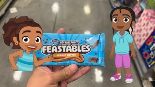 Taste Test MrBeast Feastables Chocolate Bar 🍫 [upl. by Nosilla114]