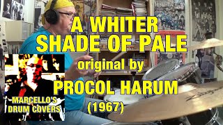 A Whiter Shade of Pale  Marcellos Drum Covers [upl. by Haridan703]