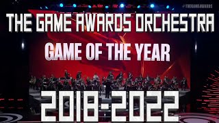 The Game Awards Orchestra GOTY Compilation  20182022 [upl. by Lotte]