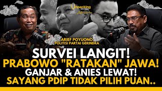 Prabowo quotRatakanquot Jawa Ganjar dan Anies Lewat Sayang PDIP Tidak Pilih Puan  Arief Poyuono [upl. by Maharg]