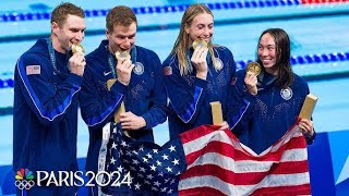 Team USA Shines in Paris 2024 Olympics Medal Count and Highlights🇺🇲 [upl. by Zetana]