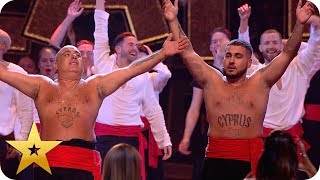 Dance along with the LEGENDARY Stavros Flatley  BGT The Champions [upl. by Katlin]