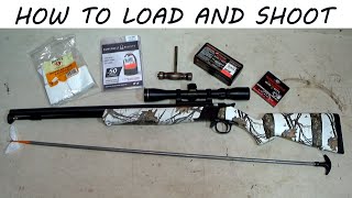 How To Load Shoot And Maintain A CVA Wolf 50 Cal Muzzleloader [upl. by Neelat]