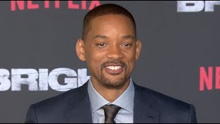 Will Smith Noomi Rapace amp Joel Edgerton at the Bright Premiere [upl. by Maia]