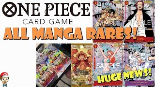 Are Manga Rares Getting Reprinted in PRB01 This Would be HUGE Developing One Piece TCG News [upl. by Hermann]