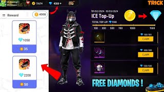 free fire free diamond  free diamonds in free fire  how to get free diamonds in free fire [upl. by Kelsey]