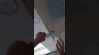 apply putty on drywall shots drywall [upl. by Aieki]