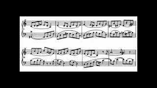 Frédéric Chopin  Fugue in A minor B 144 audio  sheet music [upl. by Noyad]