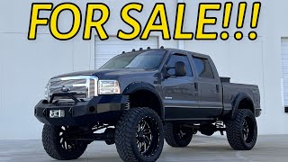 Lifted ON NITTO 401550R26 2005 FORD F250 DIESEL FOR SALE F250 [upl. by Anuait759]