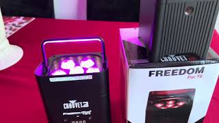 Chauvet Dj Freedom Par T6 light [upl. by Eniluqcaj270]