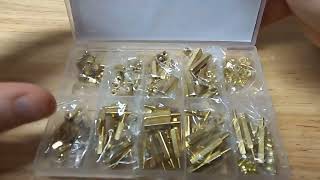 Male Female Hex Brass Standoffs Spacers Screws Nuts Kit Review Nice little kit [upl. by Ring636]