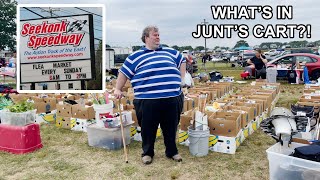 Seekonk Flea Market  Whats in Junts Cart [upl. by Domph]