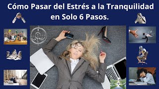 Cómo Pasar del Estrés a la Tranquilidad en Solo 6 Pasos [upl. by Edurtreg441]