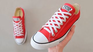 HOW TO DIAMOND LACE CONVERSE BEST WAY [upl. by Murry693]