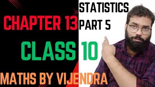 chapter 13 class 10  part 5  maths by Vijendra sir  questions based on assumed mean method [upl. by Larue]