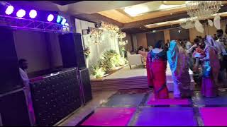 DJ Setup With Beautiful Flower Decor For RingCeremony In Nirvana Patio Club Gurugram 9891478880 [upl. by Behl]