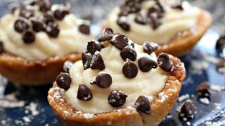 Mini Cannoli Cups Recipe  How to Make Cannoli the Easy Way [upl. by Ruff]