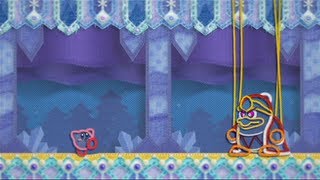 Kirbys Epic Yarn Playthrough Part 11  Snow Land [upl. by Hniht]