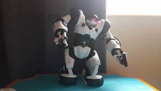 Robosapien X demo 3 dance demo 1 and demo 2 [upl. by Robenia]