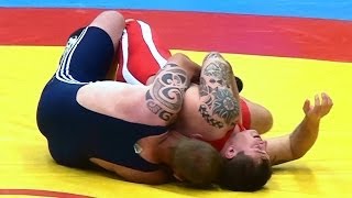 GrecoRoman Wrestling 97kg  WinklerSVG Fachsenfeld vs PribilSC Anger [upl. by Arikihs608]